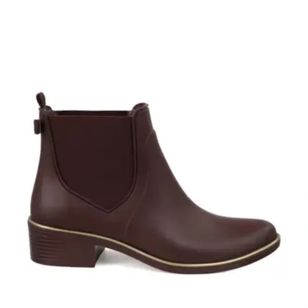 Kate Spade New York solstice rain boot (Women) 8M, CHERRYWOOD